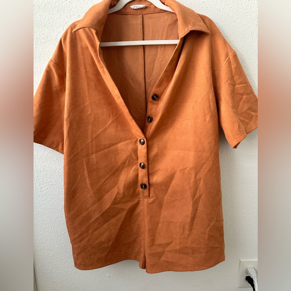 Vestique Orange romper